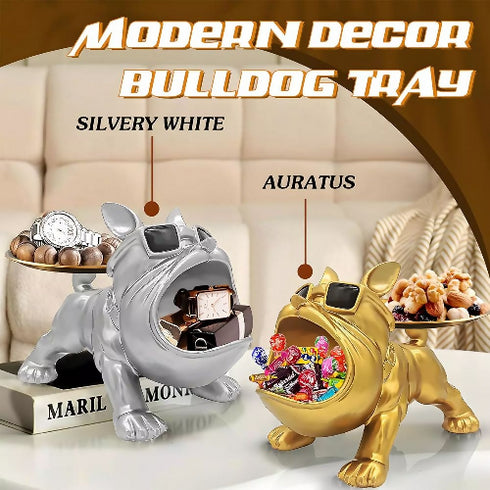 Bulldog Butler Storage Sculpture